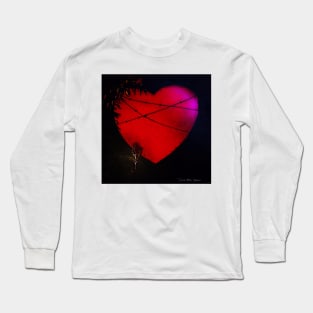 Deadly Heart - By Kim Blair Long Sleeve T-Shirt